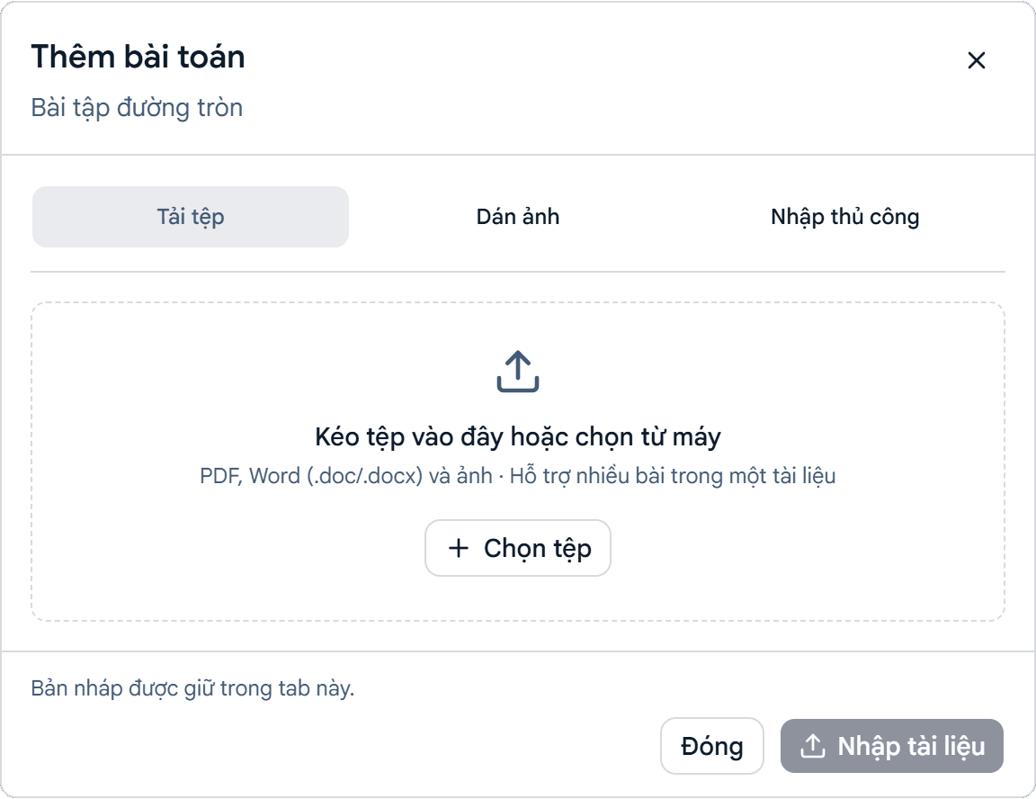 Hộp Thêm bài toán trong MathPaper